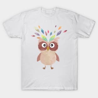 Whimsical Owl T-Shirt